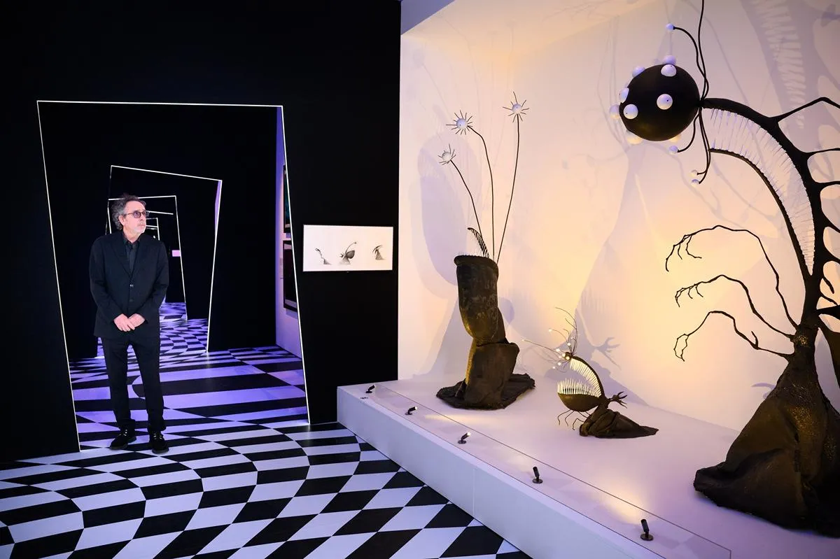 Tim Burton inaugurará su exposición en México