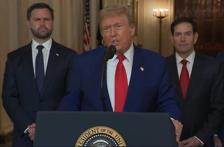 Trump advierte a Iran sobre más ataques
