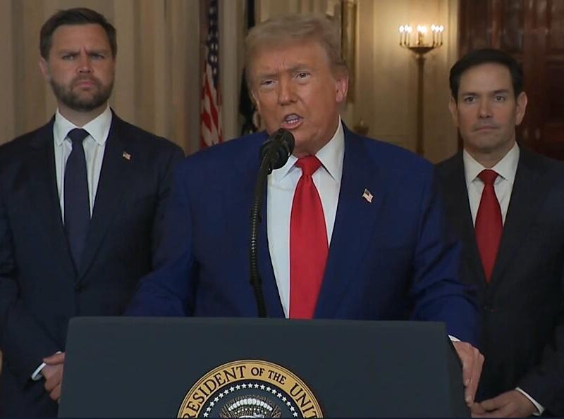 Trump advierte a Iran sobre más ataques