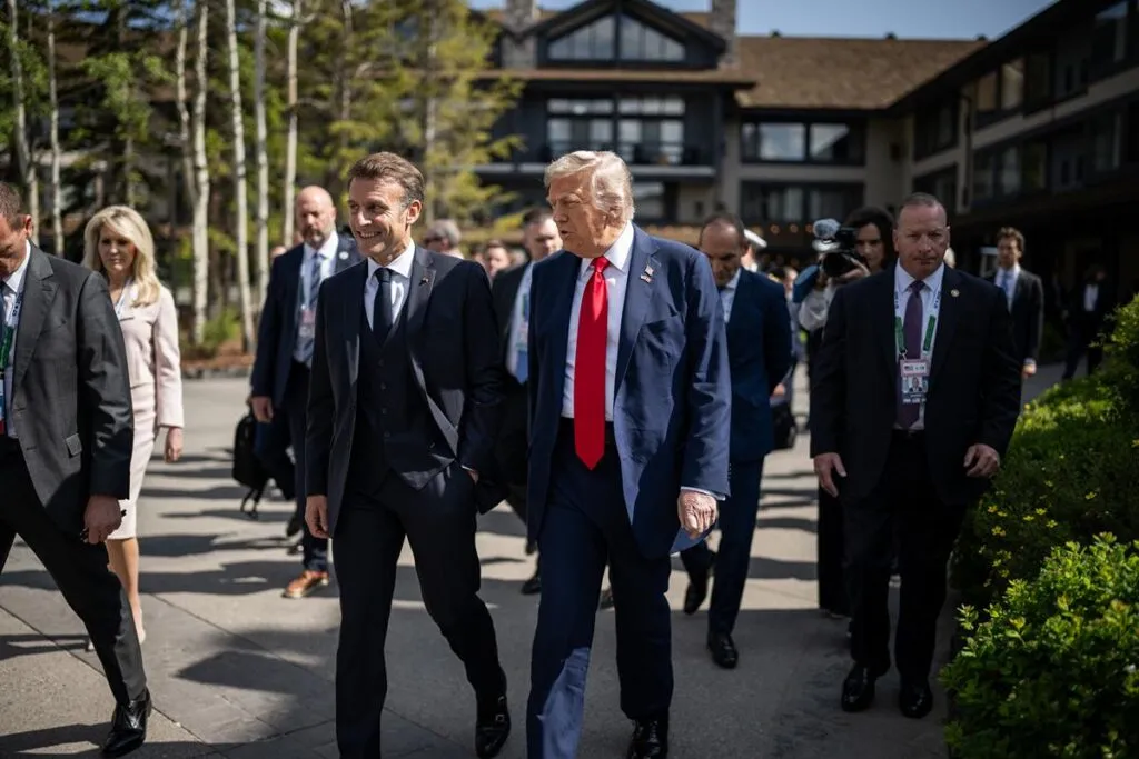 Trump en cumbre G7 en Canadá