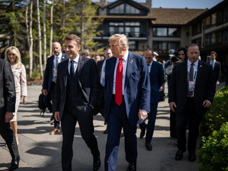 Trump en cumbre G7 en Canadá