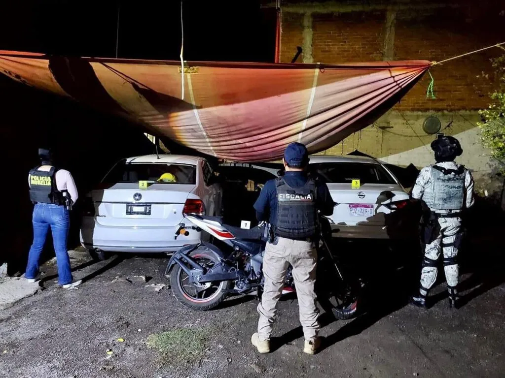 Vehículos y narcóticos fueron asegurados en Tarímbaro