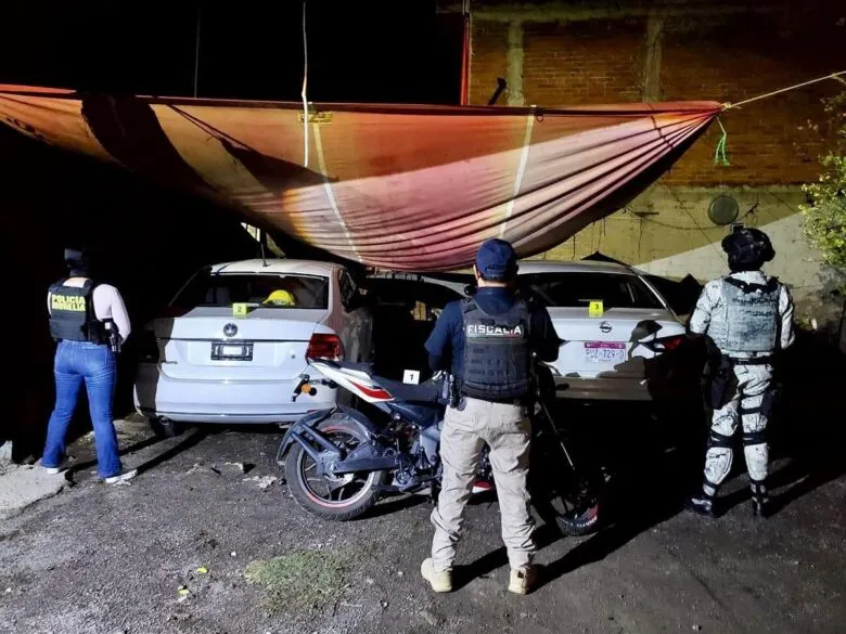 Vehículos y narcóticos fueron asegurados en Tarímbaro