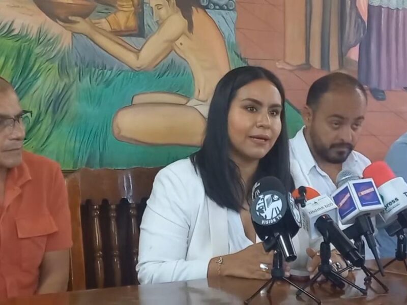Yunuén Servín, encargada del despacho de alcaldía de Tacámbaro