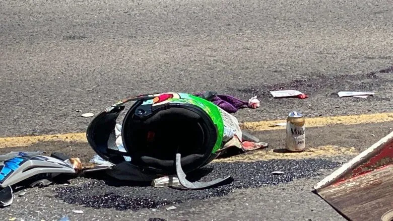 Accidente vehicular en salida a Quiroga deja motociclista herido