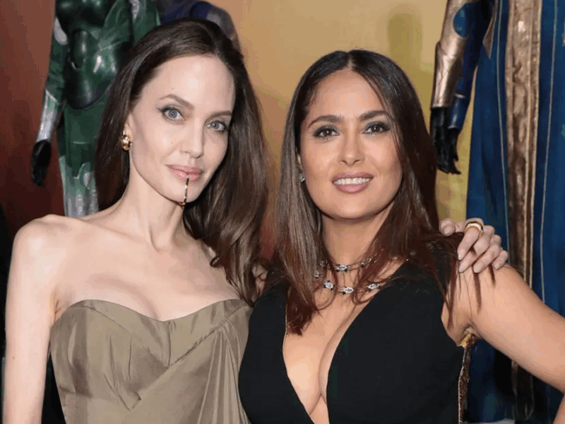 Angelina Jolie y Salma Hayek visitan Veracruz y levantan rumores de una película