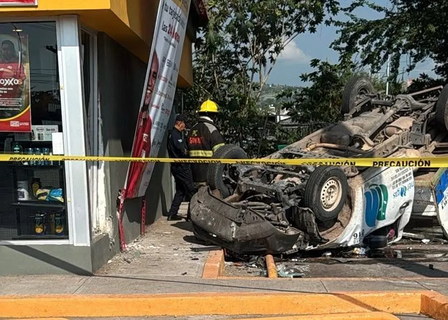 Aparatoso accidente cobra la vida de repartidor de gas en Sahuayo
