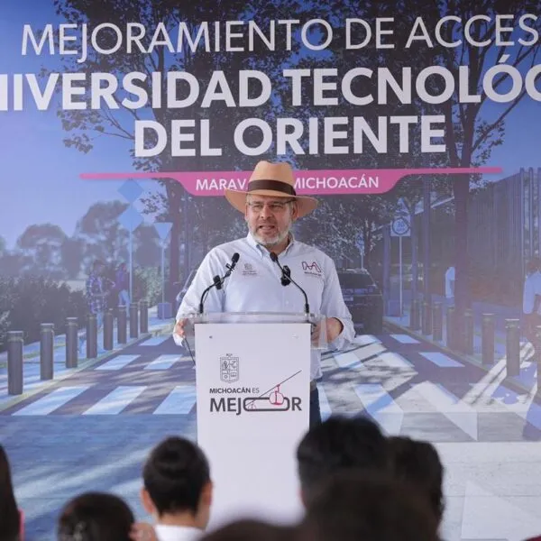 Arranca Bedolla construcción de avenida a la Universidad Tecnológica del Oriente