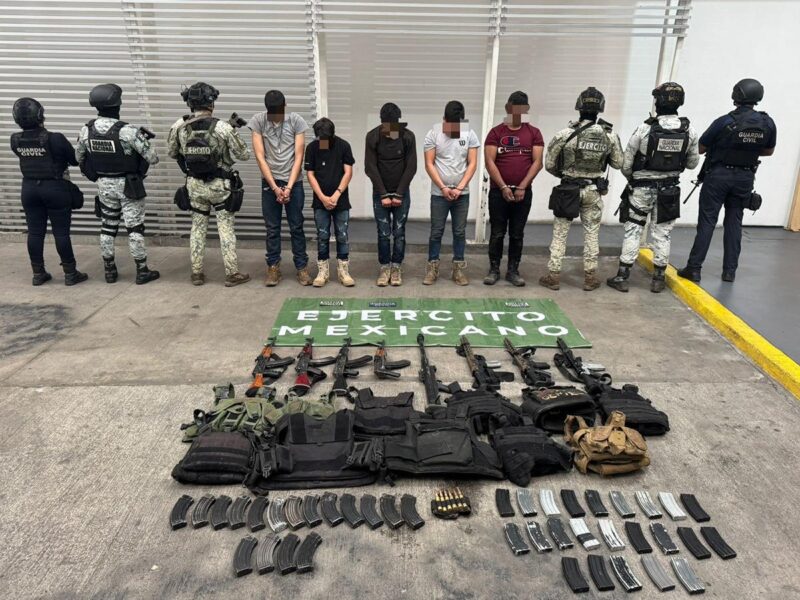 Asegurados 5 hombres, un barret y fuisiles en Zinapécuaro: SSP