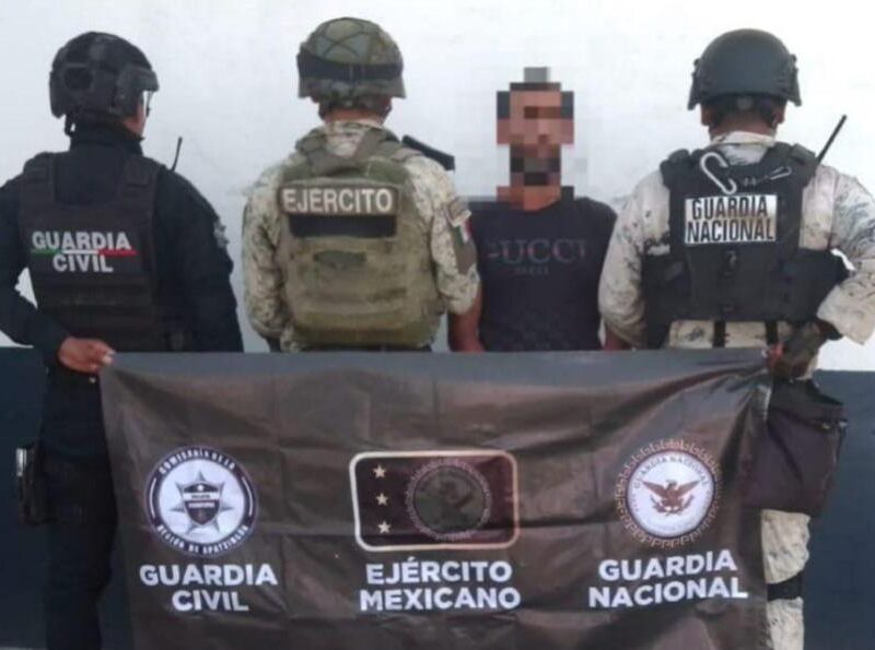 Asegurados explosivo y armamento tras operativo en Tierra Caliente; hay un detenido: SSP