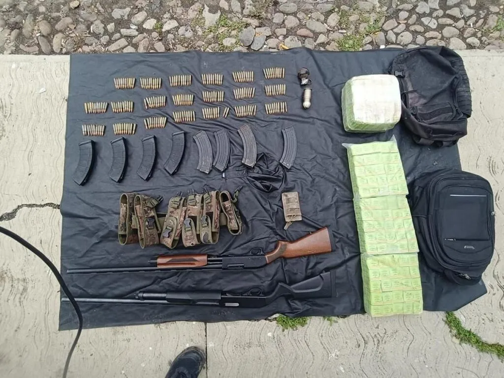 Asegurados granadas, armas y municiones en Buenavista: SSP