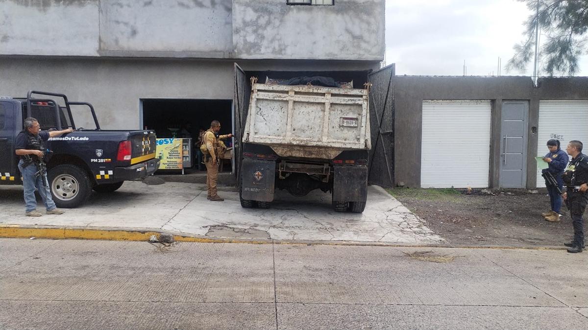 Aseguran Camión vinculado a muerte de ciclista 1