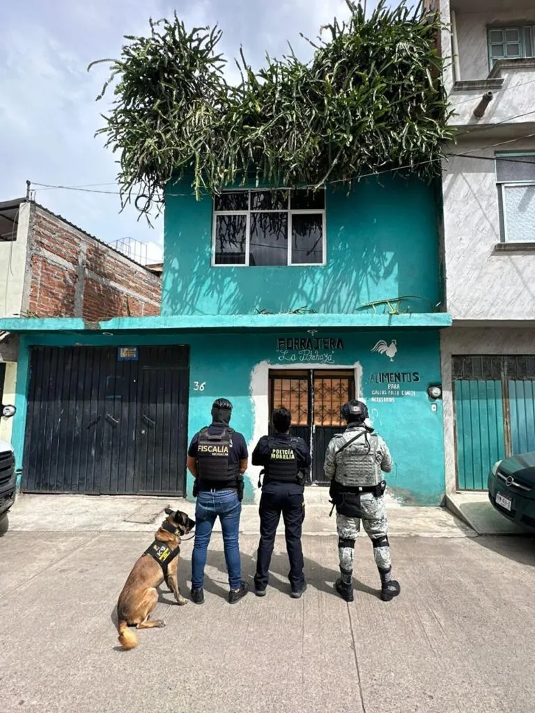 Aseguran narcóticos y detiene a tres personas en Morelia