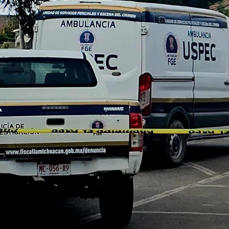 Asesinan a balazos a un hombre en el centro de Buenavista Tomatlán