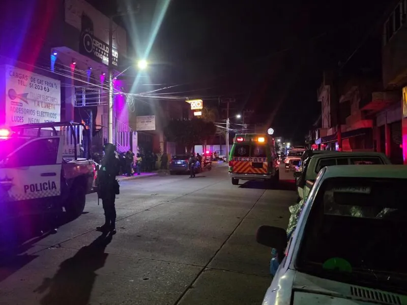 Ataque armado en bar de Zamora deja dos muertos y tres heridos