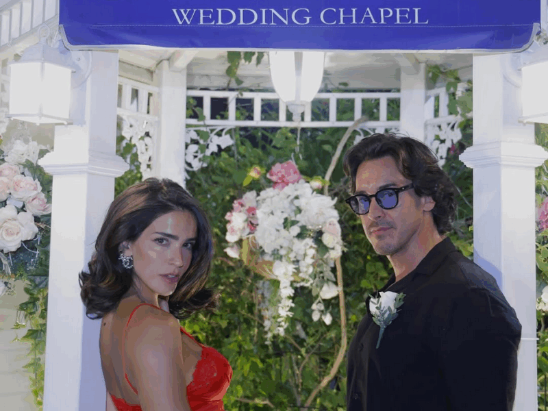 Bárbara de Regil se casa otra vez con Fernando Schoenwald y Elvis la entrega en el altar