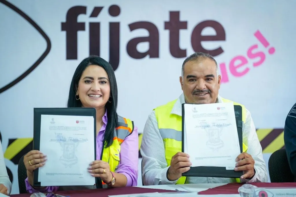 campaña vial ¡Fíjate Pues! llegó al municipio de Jacona,