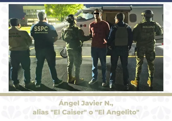 Capturan en Puebla a “El Angelito”, objetivo prioritario de La Barredora