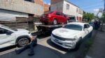 Choque múltiple en Morelia deja a cinco personas lesionadas