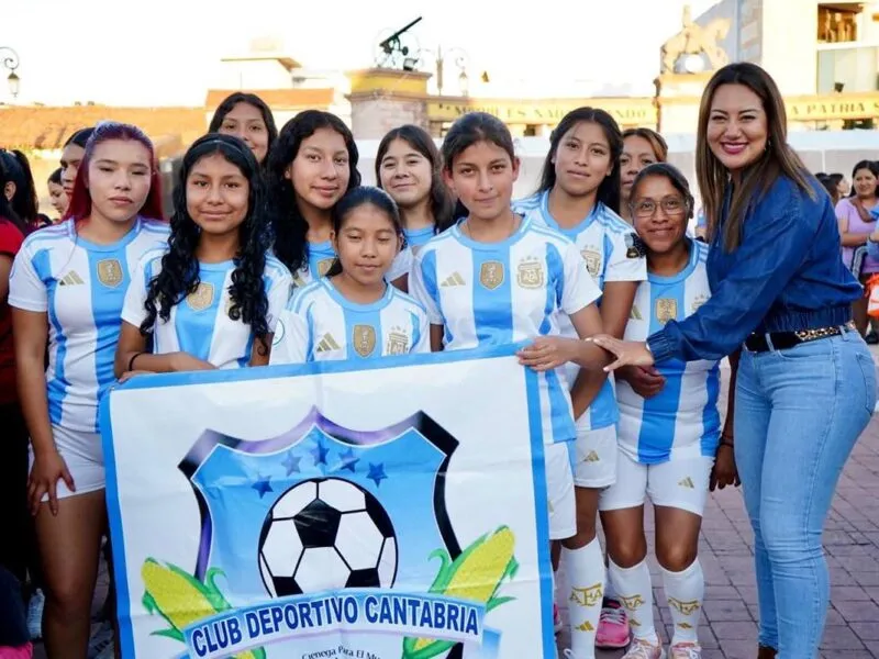 Con Mónica Valdez Pulido, el deporte femenil se fortalece en Zacapu-3