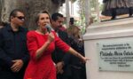 Piden retirar estatua de Florinda Meza en Zacatecas