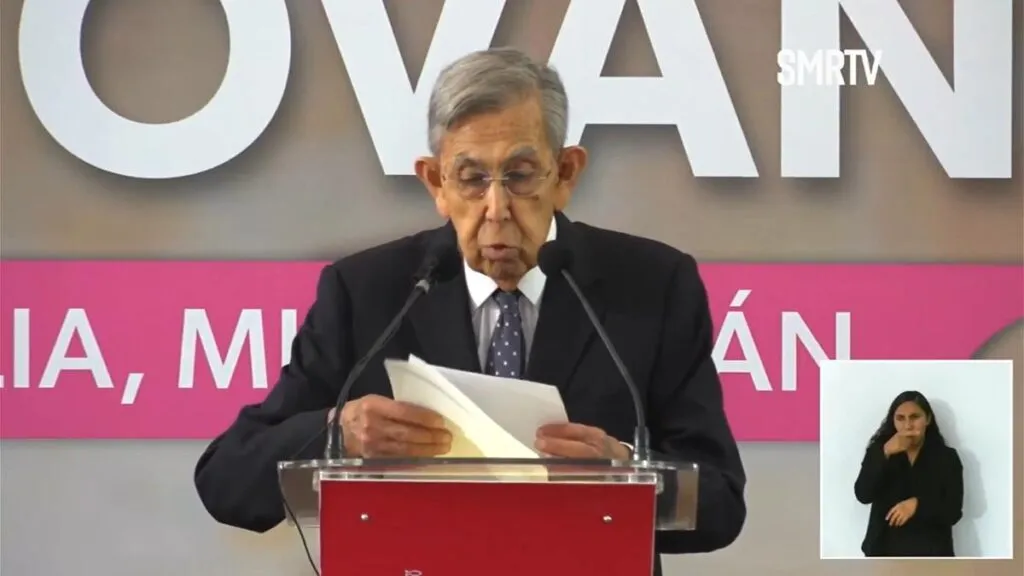 Cuauhtémoc Cárdenas critica impunidad y advierte retrocesos en la democratización