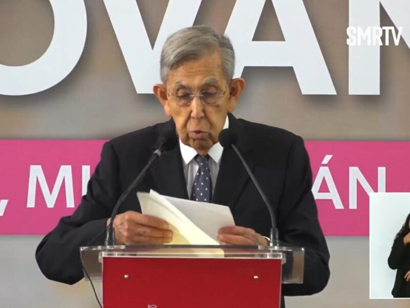 Cuauhtémoc Cárdenas critica impunidad y advierte retrocesos en la democratización
