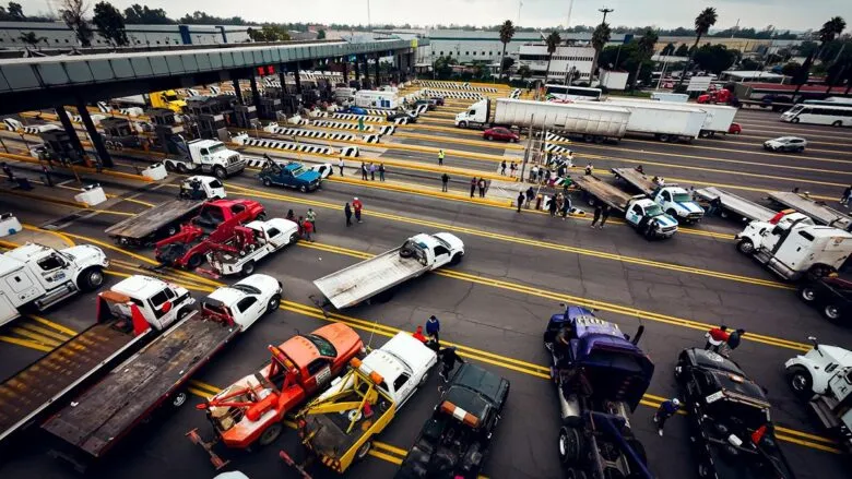 Desaparición de líder transportista provoca protestas y bloqueos de ACME en Edomex y CDMX