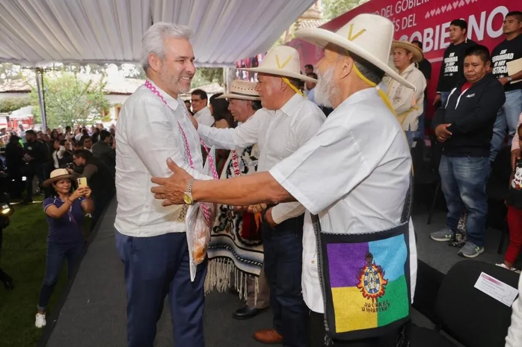 Destaca Bedolla transformación del poder de justicia