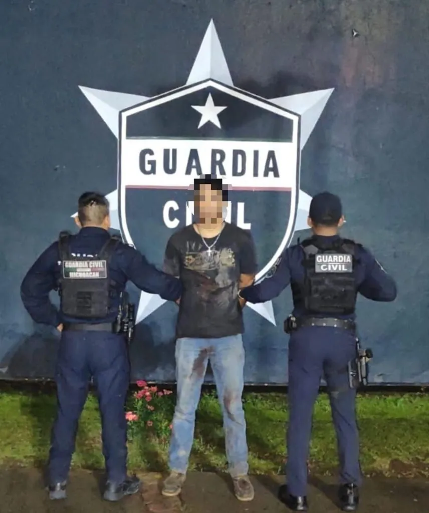 Detenido presunto implicado en homicidio ocurrido en Indaparapeo: SSP-1
