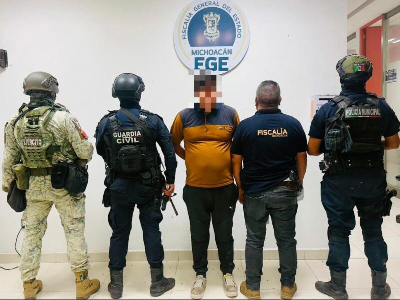 Detienen en Zamora a hombre con órdenes de aprehensión por secuestro y violación