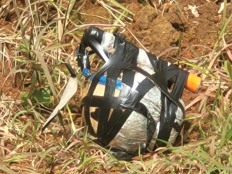 Discute con su vecino y le lanza un artefacto explosivo en Uruapan, Michoacán