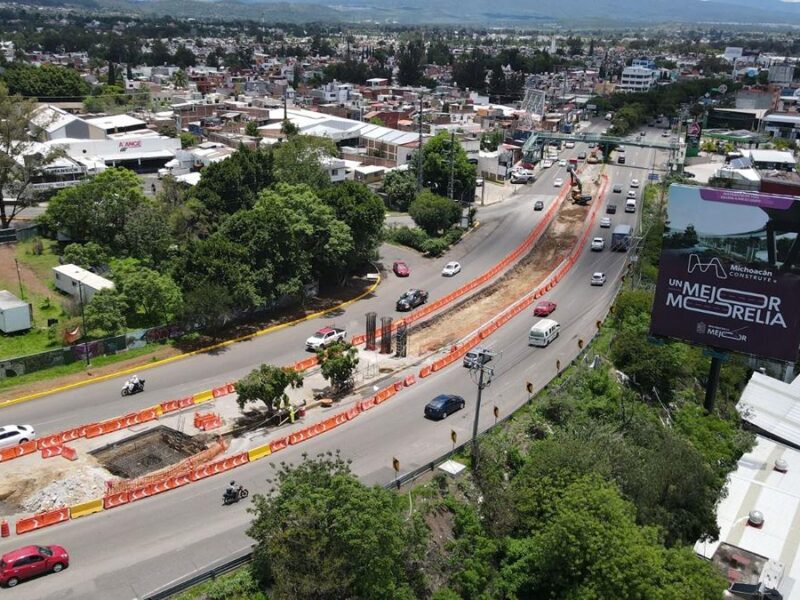 Distribuidor de salida a Pátzcuaro, una solución vial para el sur de la ciudad: SCOP