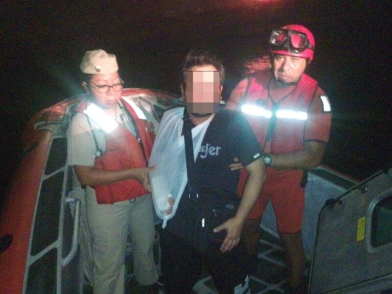 Ejecuta Semar evacuación médica del tripulante de un buque en Lázaro Cárdenas
