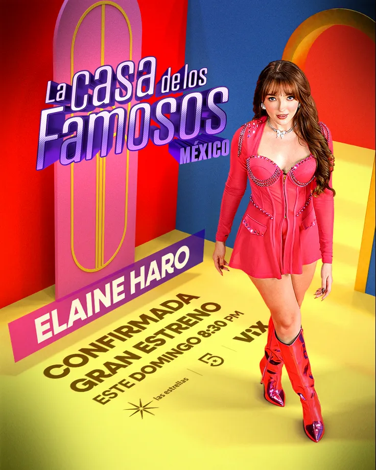 Elaine Haro se suma a La Casa de los Famosos México 3