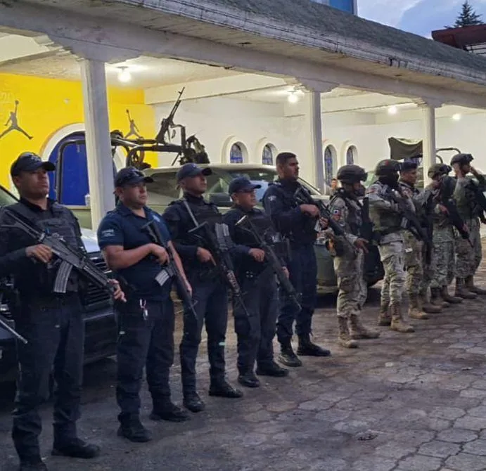 En Cherán, SSP y Defensa instalan Base de Operaciones Interinstitucionales (BOI)-2