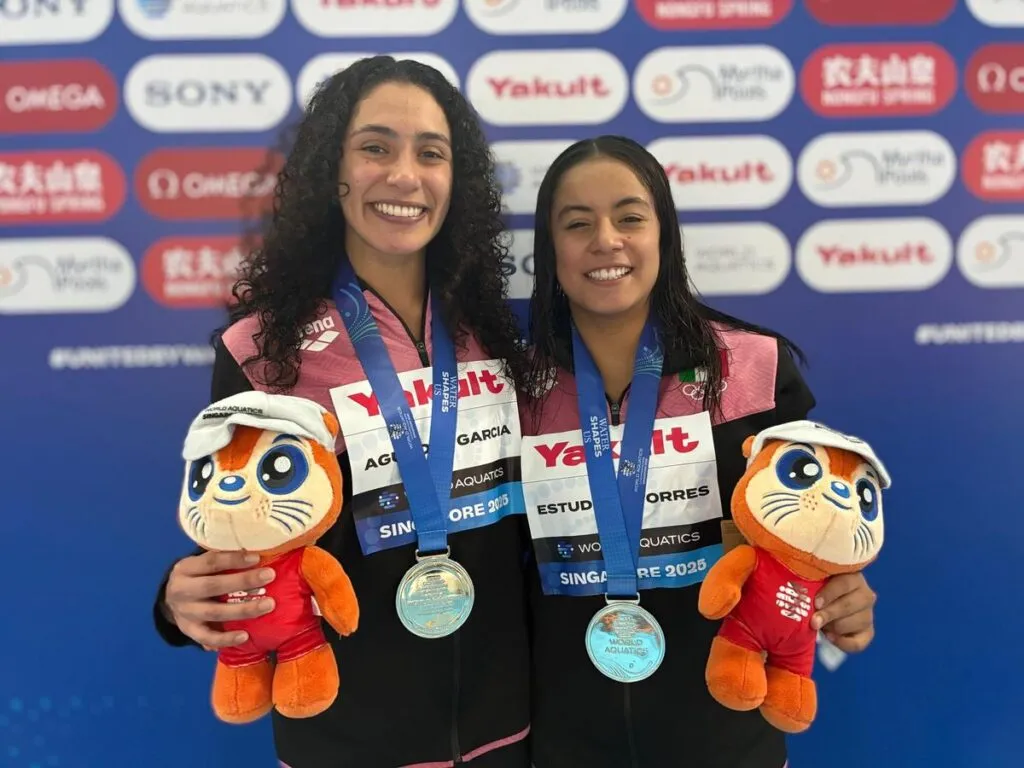 en Mundial de Deportes Acuáticos de Singapur México gana dos medallas de plata