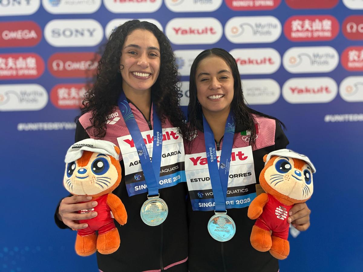 en Mundial de Deportes Acuáticos de Singapur México gana dos medallas de plata