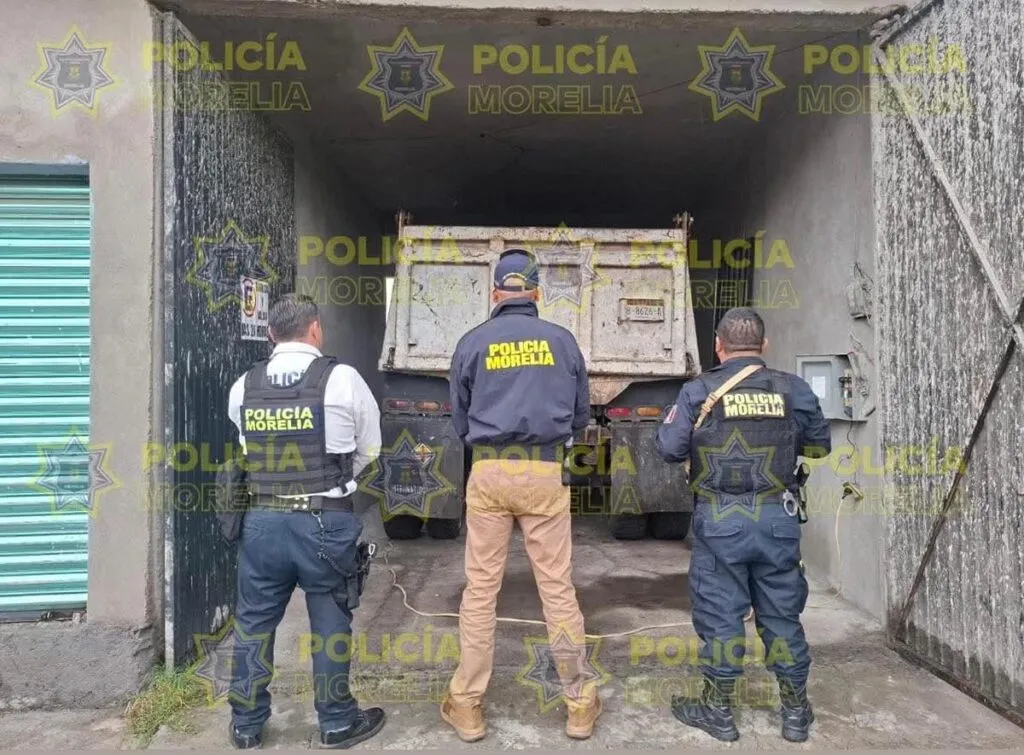 Encuentra Policía de Morelia camión involucrado en la muerte de ciclista en Morelia
