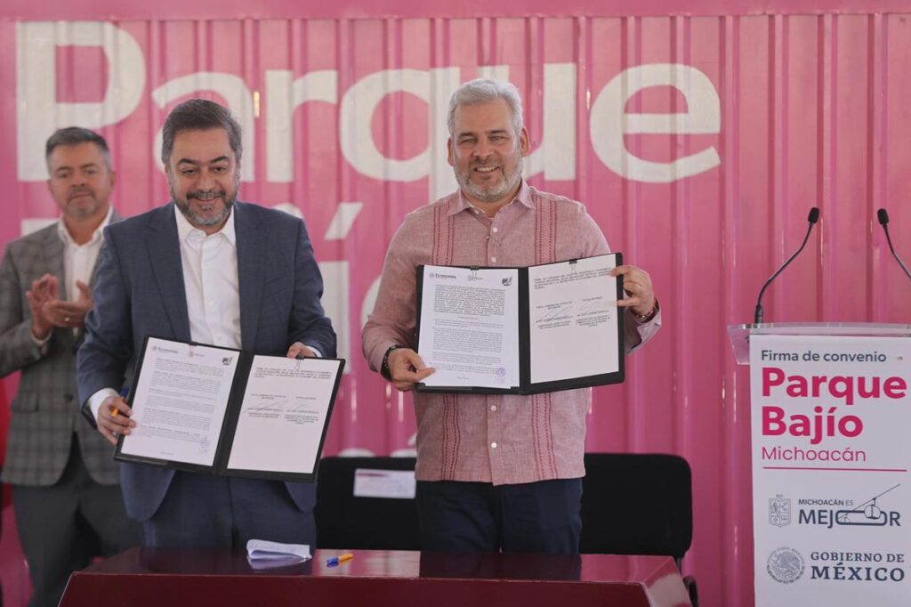Firma Michoacán convenio para primer Polo de Desarrollo Económico