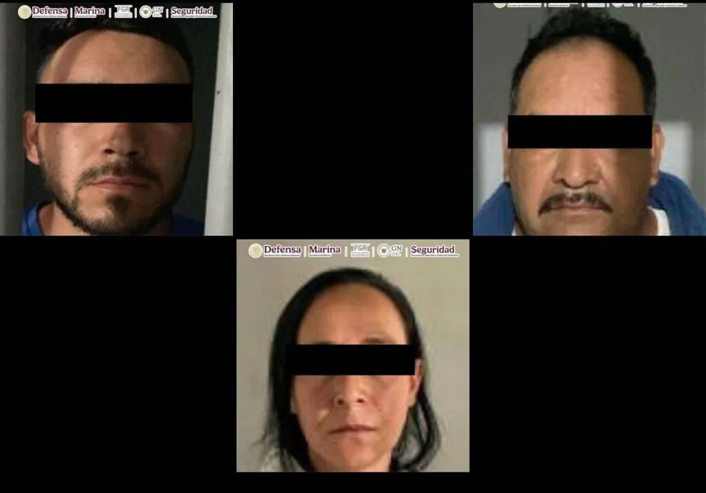 Gabinete de Seguridad Nacional detiene a tres presuntos extorsionadores en Pátzcuaro