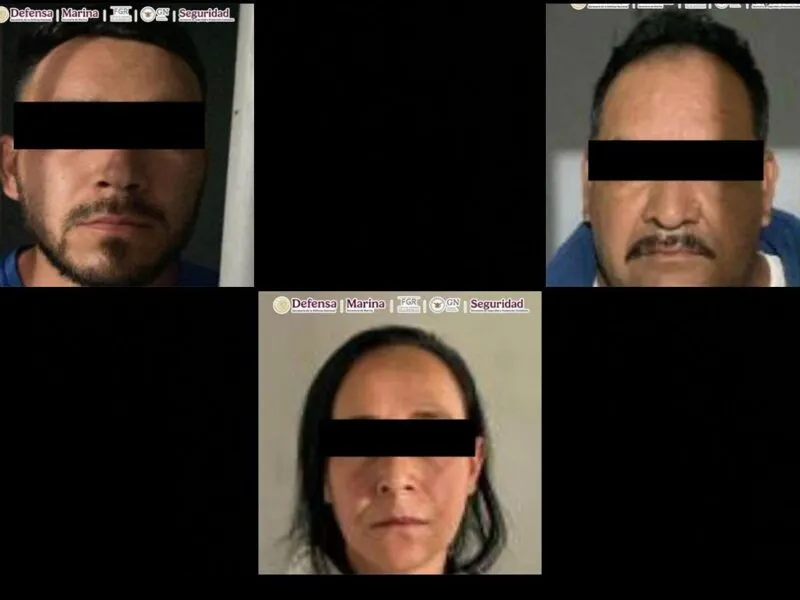 Gabinete de Seguridad Nacional detiene a tres presuntos extorsionadores en Pátzcuaro