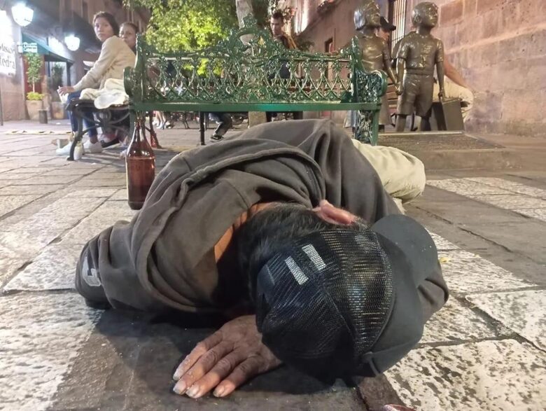 Ha detectado DIF Morelia a 75 personas sin hogar