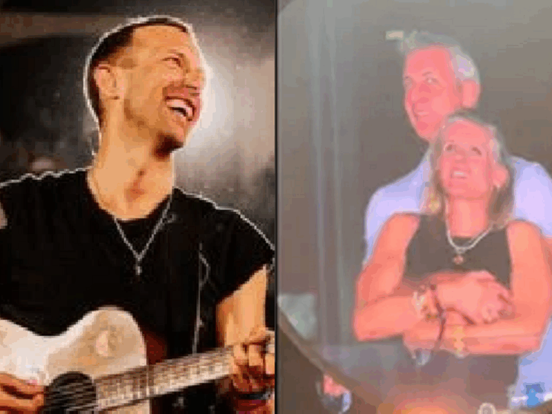 Infidelidad en plena “kiss cam” durante show de Coldplay sacude Boston
