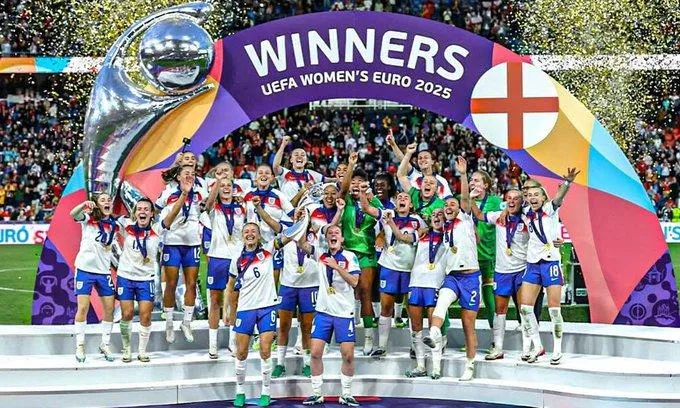 Inglaterra se convierte en bicampeona de Europa tras vencer a España en penales