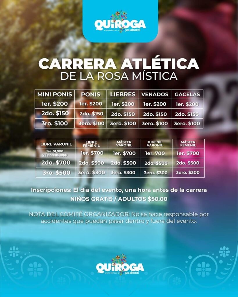 Invita Alma Mireya González a la Carrera Atlética de la Rosa Mística-1