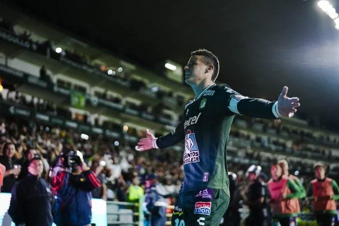 James Rodríguez jugador del equipo León