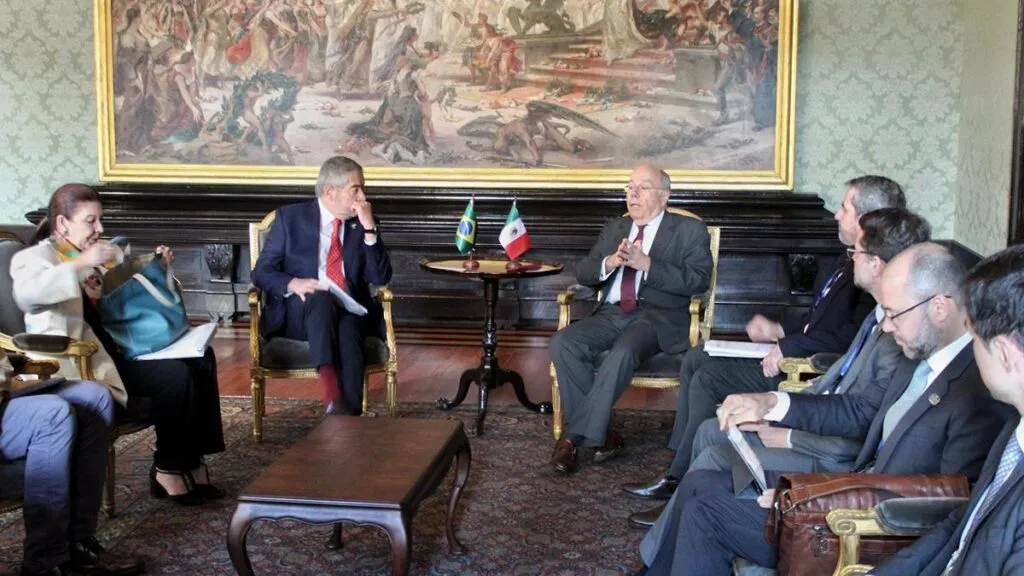 Juan Ramón de la Fuente en reuniones bilaterales BRICS