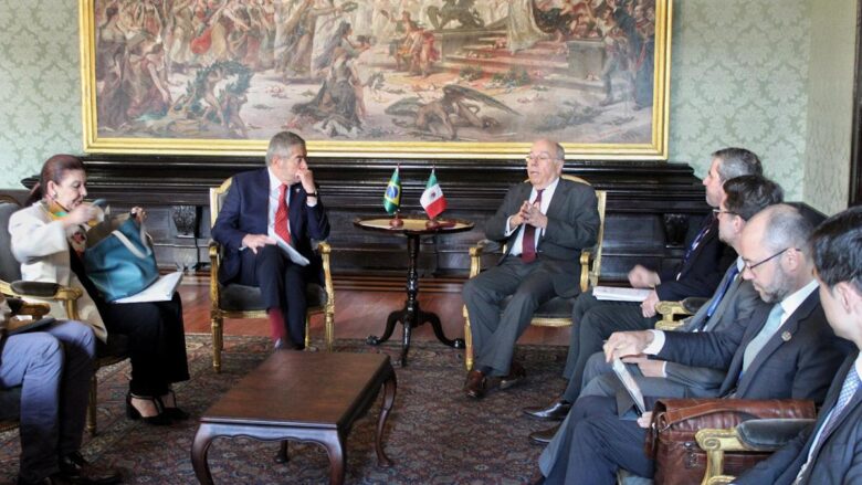 Juan Ramón de la Fuente en reuniones bilaterales BRICS