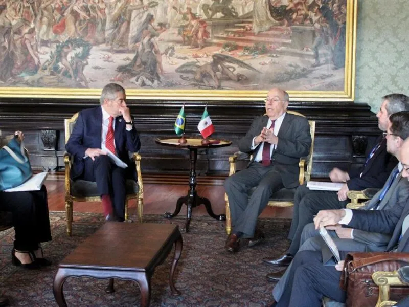 Juan Ramón de la Fuente en reuniones bilaterales BRICS